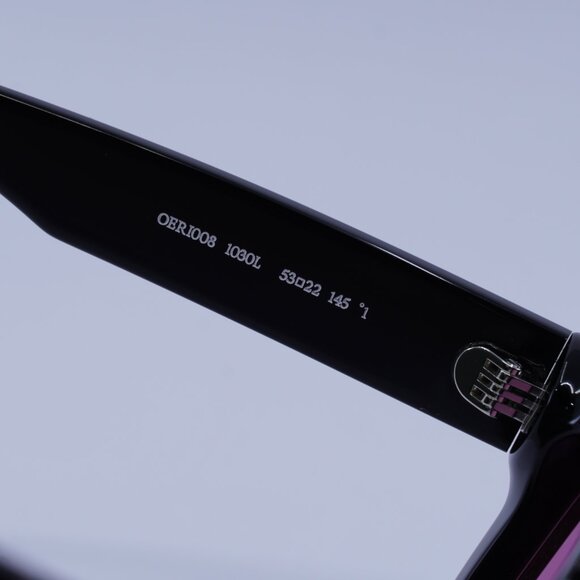 Off-White OERI008 VIRGIL 1030 Sunglasses Black Square Frame, Pink Lenses - Picture 7 of 11
